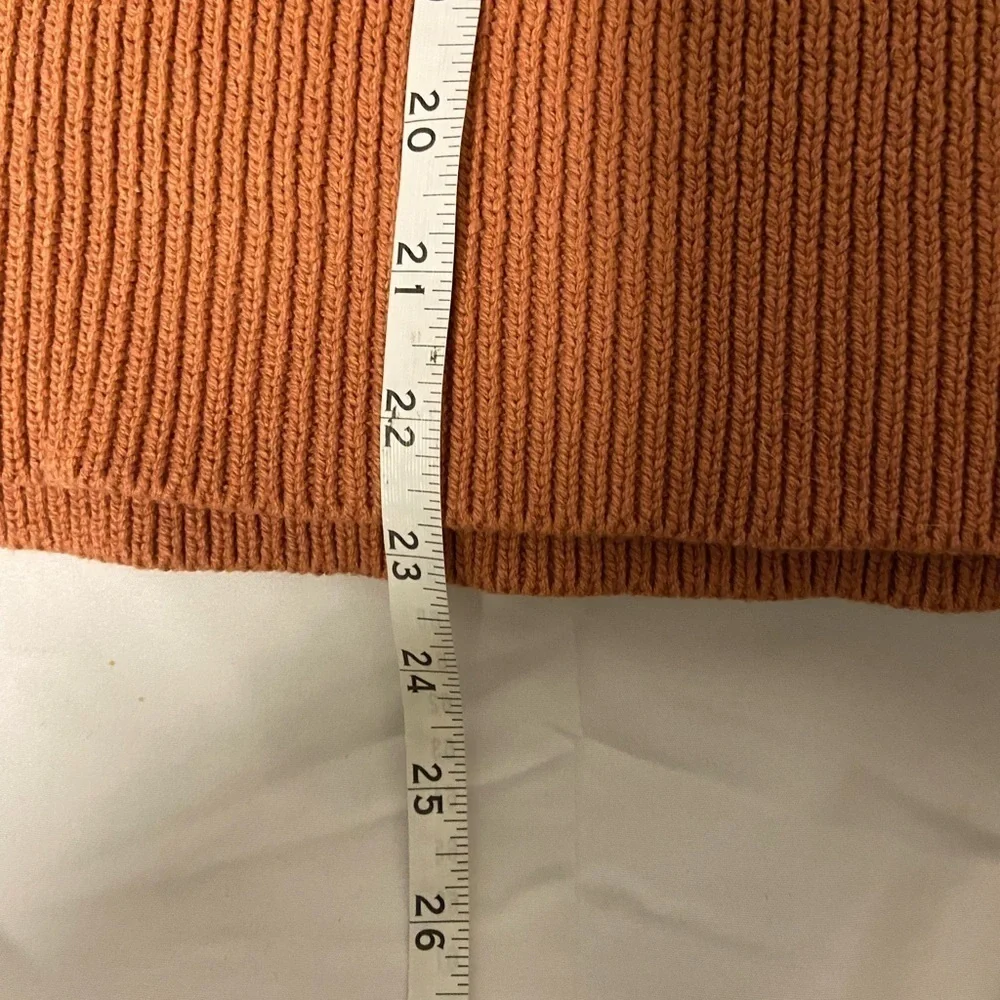 Cable stitch balloon braided long sleeved pullover sweater size large - Picture 3 of 8